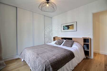 Schlafzimmer Möblierte wohnung - 65m²  - 2 Zimmer - Issy-les-Moulineaux
