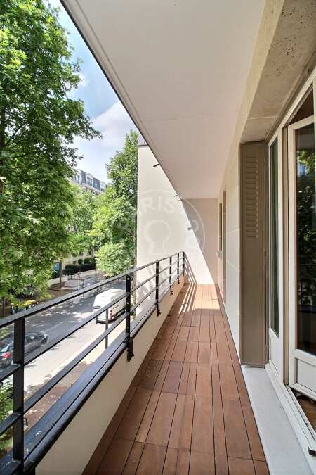 Balkon Möblierte wohnung - 65m²  - 2 Zimmer - Issy-les-Moulineaux