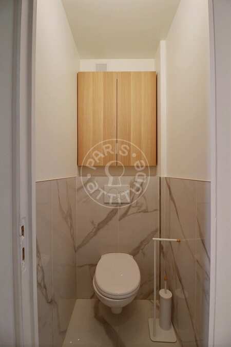 WC Möblierte wohnung - 65m²  - 2 Zimmer - Issy-les-Moulineaux