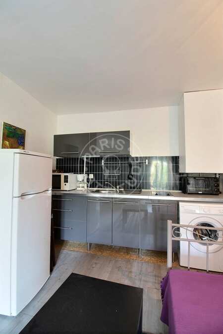 Küche Möblierte wohnung - 36m²  - 1 Zimmer - Montorgueil - Paris