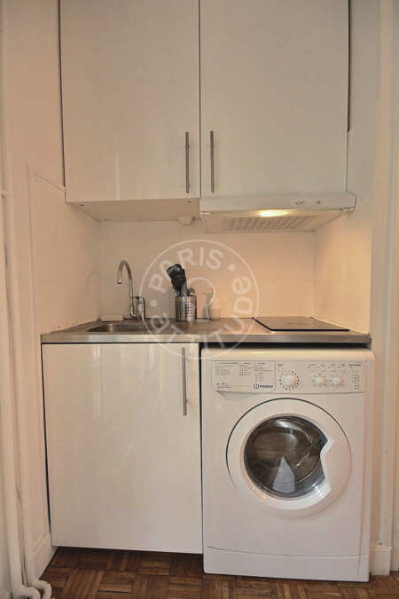 Cozinha Quitinete mobilado - 21m²  - Neuilly-sur-Seine