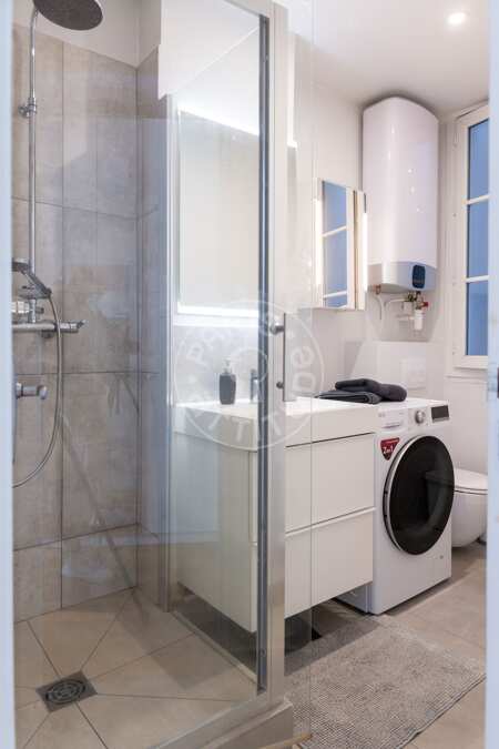 Bathroom Furnished studio - 25m²  - Saint-Germain - Paris