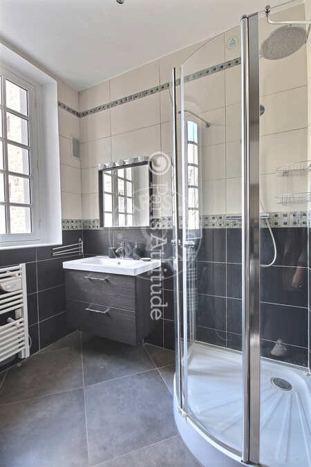 Casa de banho Apartamento mobilado - 52m²  - 1 quarto - Invalides - Paris