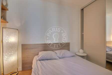 Chambre Appartement meublé - 42m²  - 2 chambres - Oberkampf - Paris
