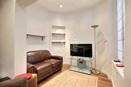 Sala Duplex mobilado - 47m²  - 1 quarto - Place des Vosges - Paris