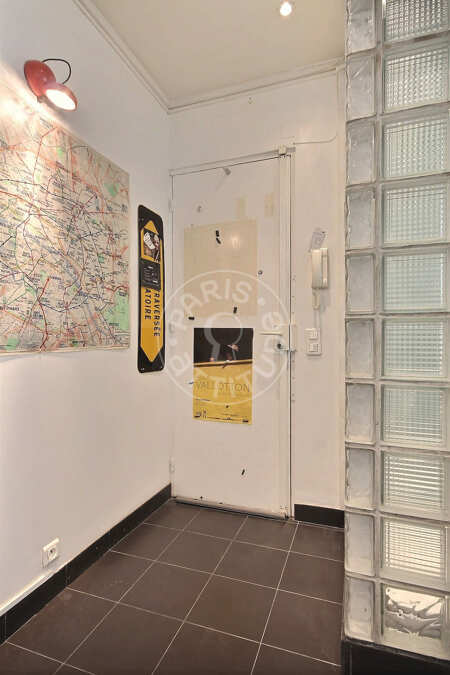 Entrada Piso amueblado - 29m² - 1 dormitorio - Motte-Piquet Grenelle - París
