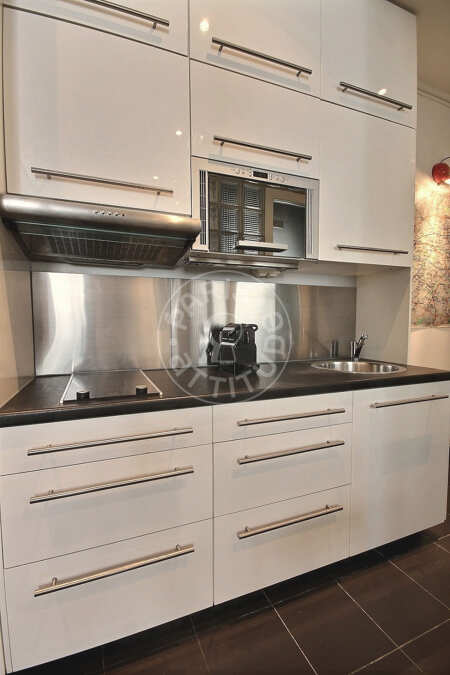 Cocina Piso amueblado - 29m² - 1 dormitorio - Motte-Piquet Grenelle - París
