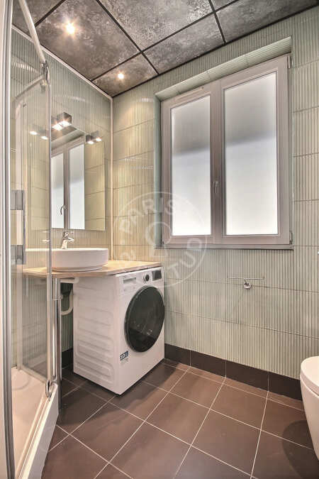 Baño Piso amueblado - 29m² - 1 dormitorio - Motte-Piquet Grenelle - París