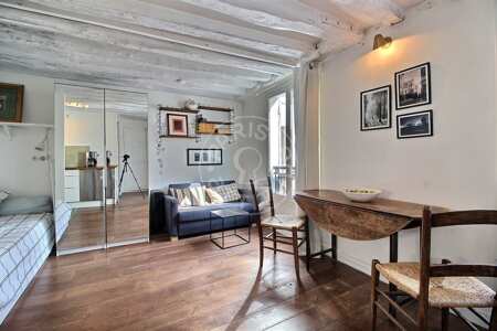 Wohnzimmer Möblierte studio - 25m²  - Saint-Paul - Paris