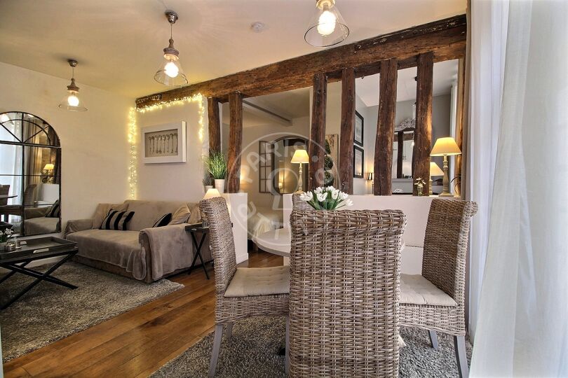 Furnished studio alcove - Paris 75004 - 14080