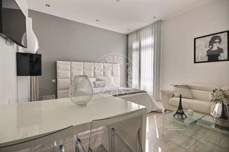 Living room Furnished studio - 36m²  - Champs-Elysées - Paris