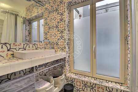 Baño Estudio amueblado - 27m²  - Ile de la Cité - París