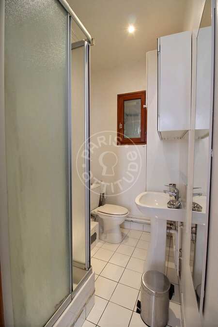 Bathroom Furnished apartment - 36m²  - 1 bedroom - Tour Eiffel - Paris
