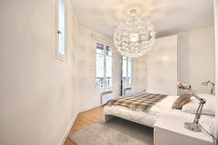 Bedroom Furnished apartment - 30m²  - 1 bedroom - Tour Eiffel - Paris