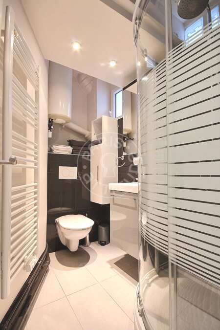 Bathroom Furnished apartment - 30m²  - 1 bedroom - Tour Eiffel - Paris