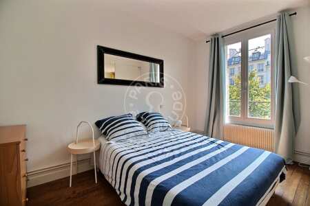 Bedroom Furnished apartment - 32m²  - 1 bedroom - Panthéon / Sorbonne - Paris