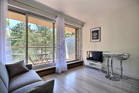 Living room Furnished studio - 18m²  - Neuilly-sur-Seine