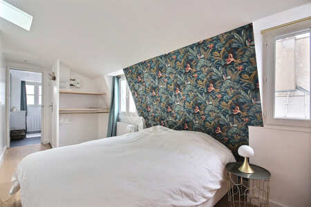 Quarto Apartamento mobilado - 33m²  - 1 quarto - Centre George Pompidou - Paris