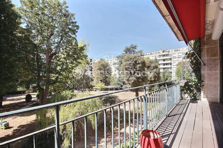Balcon Appartement meublé - 93m² - 3 chambres - Neuilly-sur-Seine
