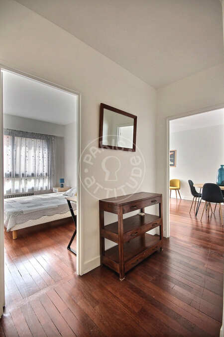 Ingresso Appartamento arredato - 45m²  - 1 locale - Porte de Saint-Cloud - Parigi