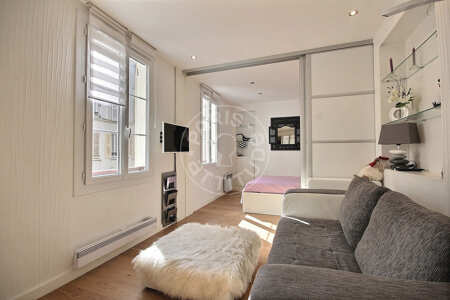Salon Studio alcove meublé - 27m²  - Tour Eiffel - Paris