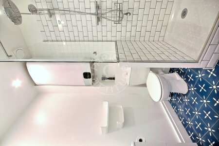 Bathroom Furnished studio - 23m²  - Canal Saint-Martin - Paris