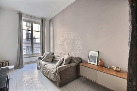 Salotto Appartamento arredato - 35m²  - 1 locale - Châtelet - Parigi