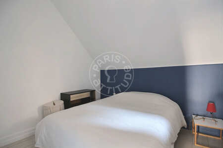 Camera da letto Appartamento arredato - 35m²  - 1 locale - Châtelet - Parigi