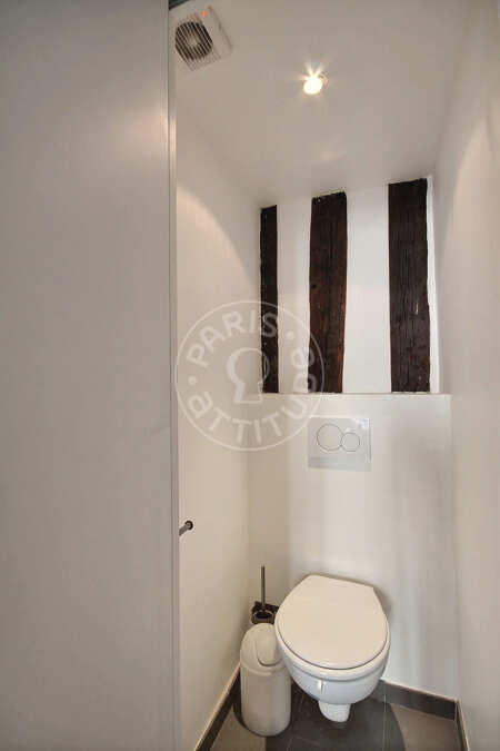 Bagno Appartamento arredato - 35m²  - 1 locale - Châtelet - Parigi