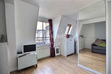Sala Quitinete mobilado - 17m²  - Bourse - Paris