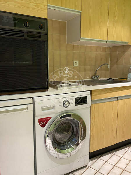 Kitchen Furnished apartment - 39m² - 1 bedroom - Pyramides / Palais Royal - Paris