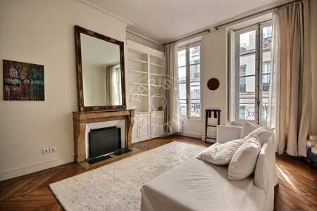 Sala Apartamento mobilado - 55m²  - 1 quarto - Saint-Germain - Paris