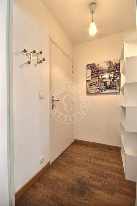 Entrée Appartement meublé - 40m²  - 1 chambre - Temple - Paris