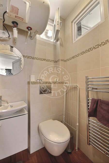 Baño Estudio amueblado - 23m²  - Gambetta - París