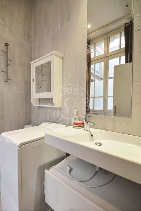 Badezimmer Möblierte studio - 16m²  - Gare de l'Est / Gare du Nord - Paris