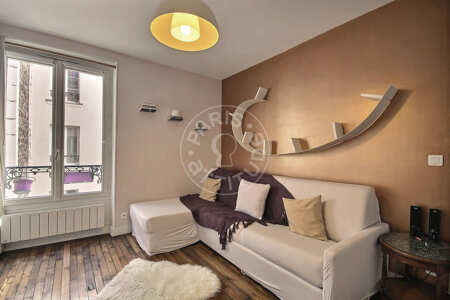 Salotto Appartamento arredato - 29m²  - 1 locale - Tour Eiffel - Parigi
