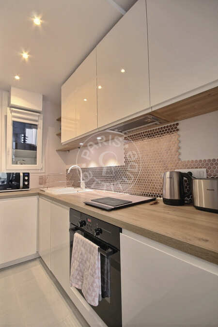 Cucina Appartamento arredato - 29m²  - 1 locale - Tour Eiffel - Parigi