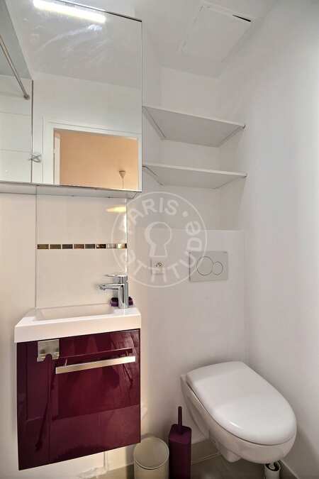 Bagno Appartamento arredato - 29m²  - 1 locale - Tour Eiffel - Parigi
