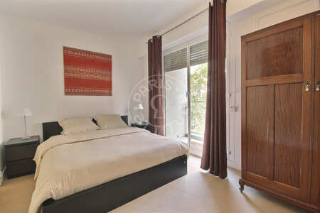 Dormitorio Piso amueblado - 52m²  - 1 dormitorio - Auteuil - París