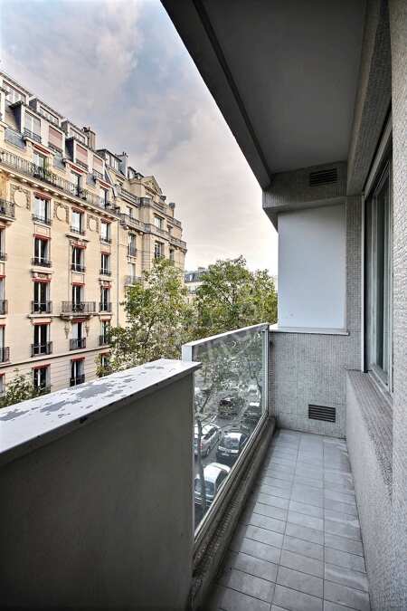 Balcón Piso amueblado - 52m²  - 1 dormitorio - Auteuil - París