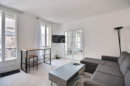 Sala Apartamento mobilado - 43m²  - 1 quarto - Motte-Piquet Grenelle - Paris