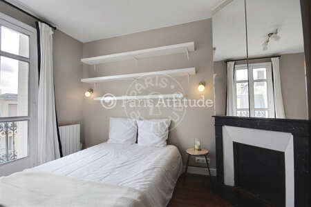 Quarto Apartamento mobilado - 24m²  - 1 quarto - Jules Joffrin - Mairie du 18ème - Paris