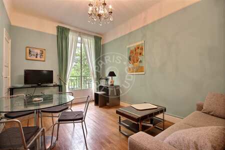 Wohnzimmer Möblierte wohnung - 58m²  - 1 Zimmer - Jasmin / Mozart - Paris