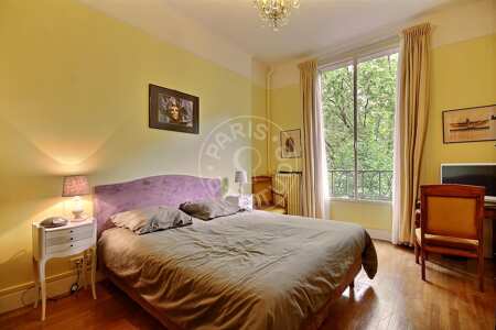 Schlafzimmer Möblierte wohnung - 58m²  - 1 Zimmer - Jasmin / Mozart - Paris