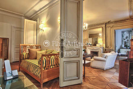 Bureau Appartement meublé - 160m²  - 2 chambres - Alma-Marceau - Paris