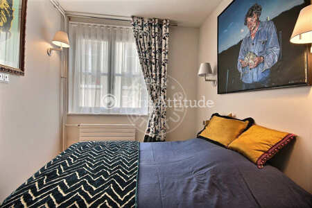Quarto Apartamento mobilado - 40m²  - 1 quarto - Centre George Pompidou - Paris