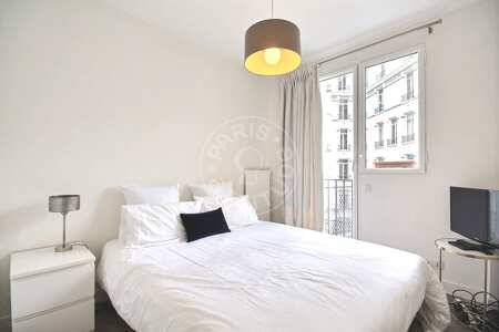 Dormitorio Piso amueblado - 25m²  - 1 dormitorio - Victor Hugo - París