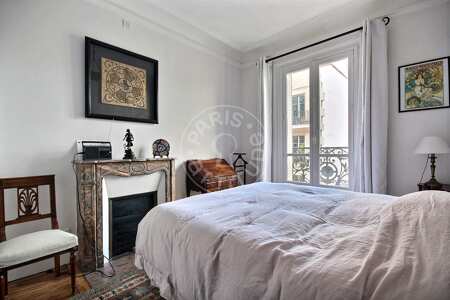 Schlafzimmer Möblierte wohnung - 49m²  - 1 Zimmer - Port Royal / Raspail - Paris