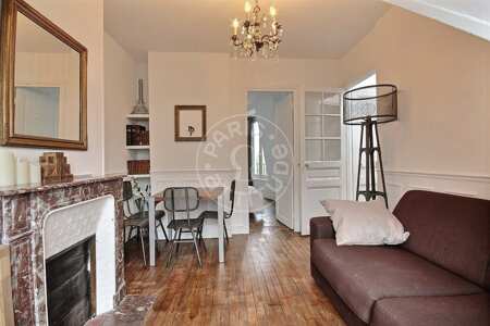 Sala Apartamento mobilado - 36m²  - 1 quarto - Porte de Versailles - Paris