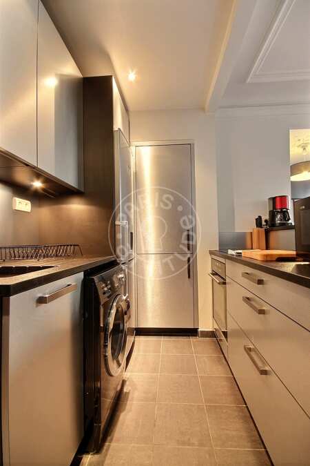Cocina Piso amueblado - 39m²  - 1 dormitorio - Bastille - París